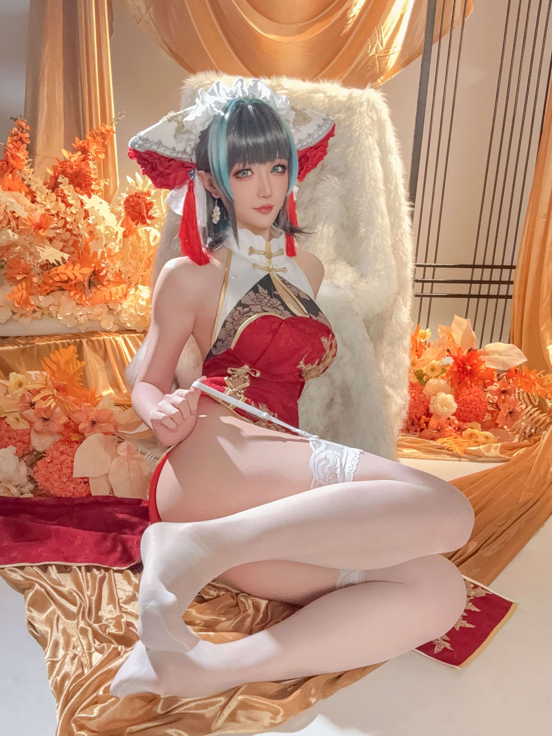 Coser小姐姐 星之迟迟 - 碧蓝航线 柴郡  第4张