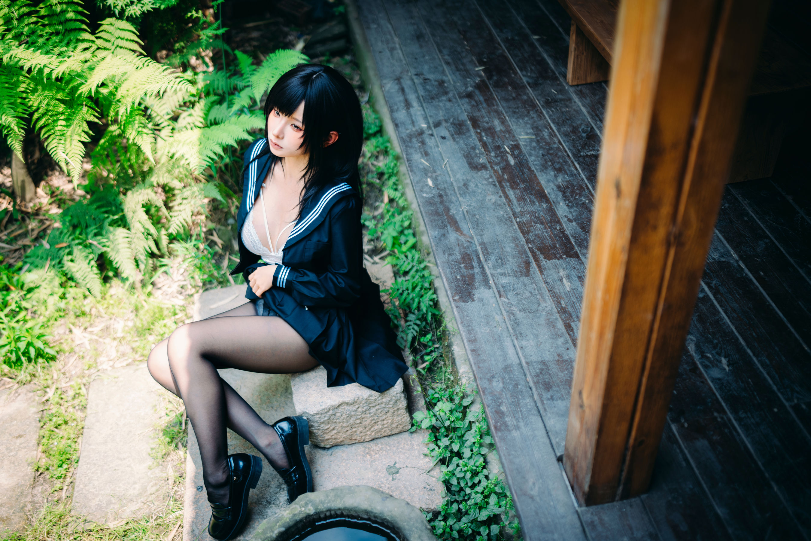 动漫博主蠢沫沫 - 2025.10 自拍集  第49张