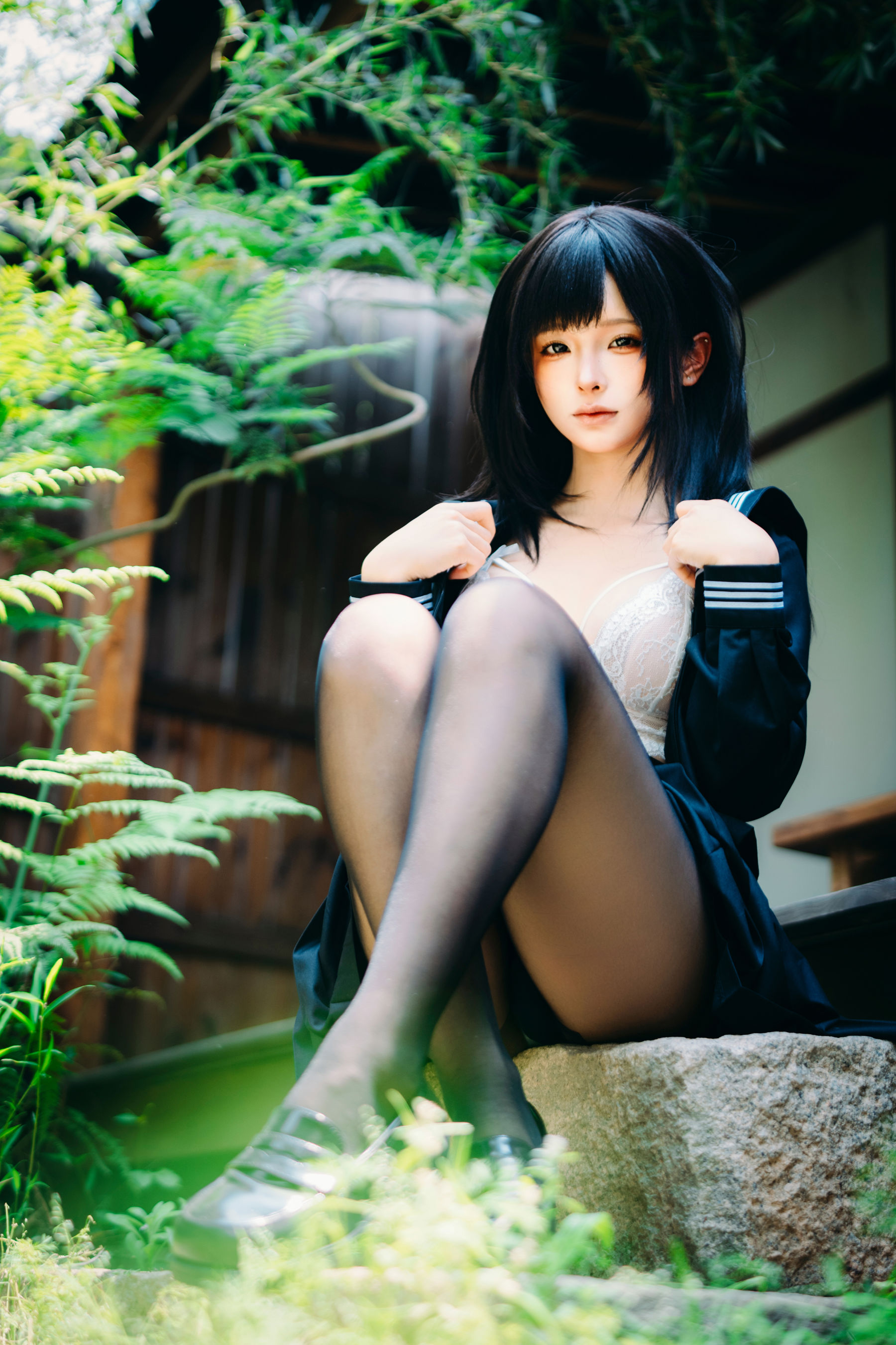 动漫博主蠢沫沫 - 2025.10 自拍集  第47张