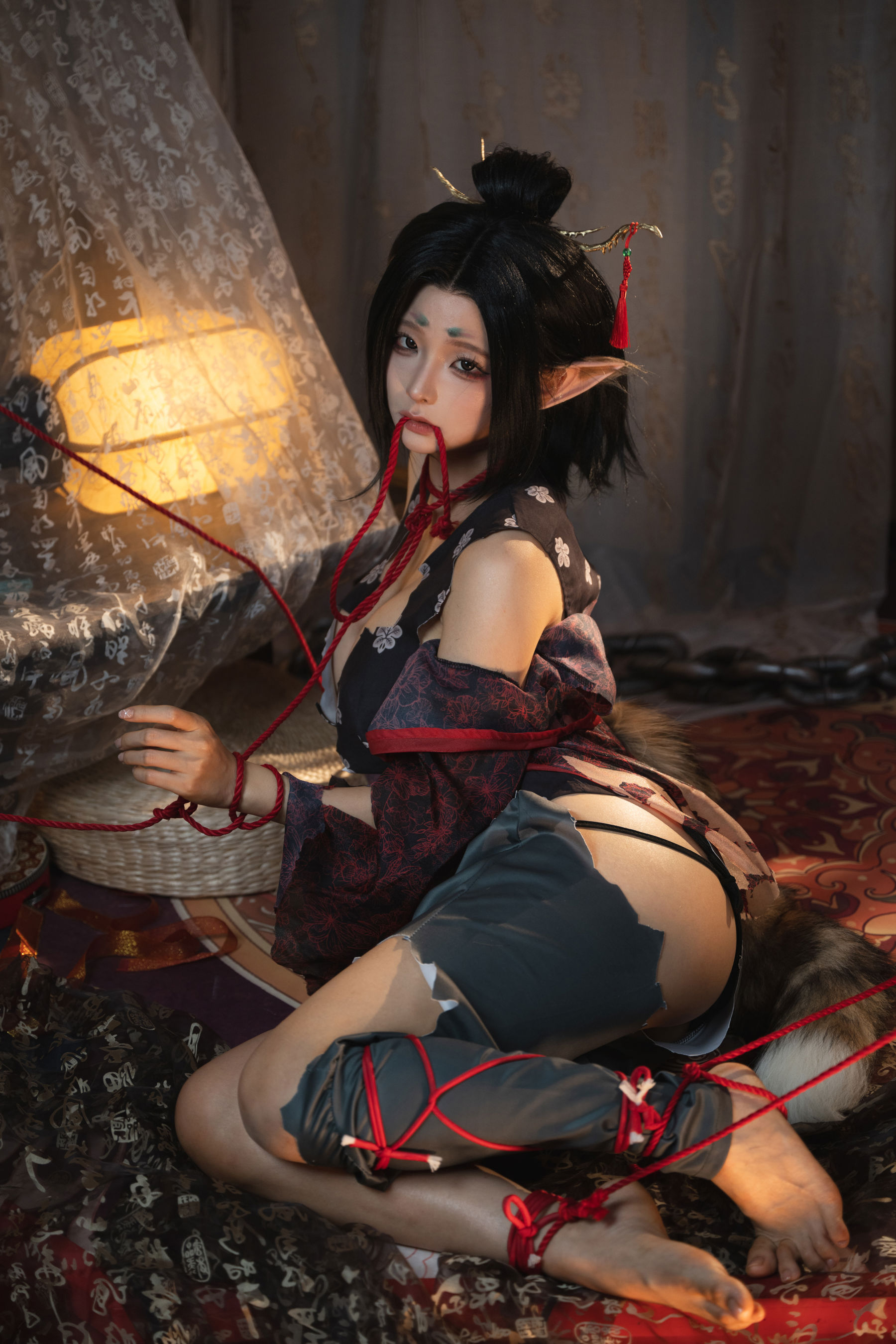 动漫博主蠢沫沫 - 黑神话 萍萍  第83张