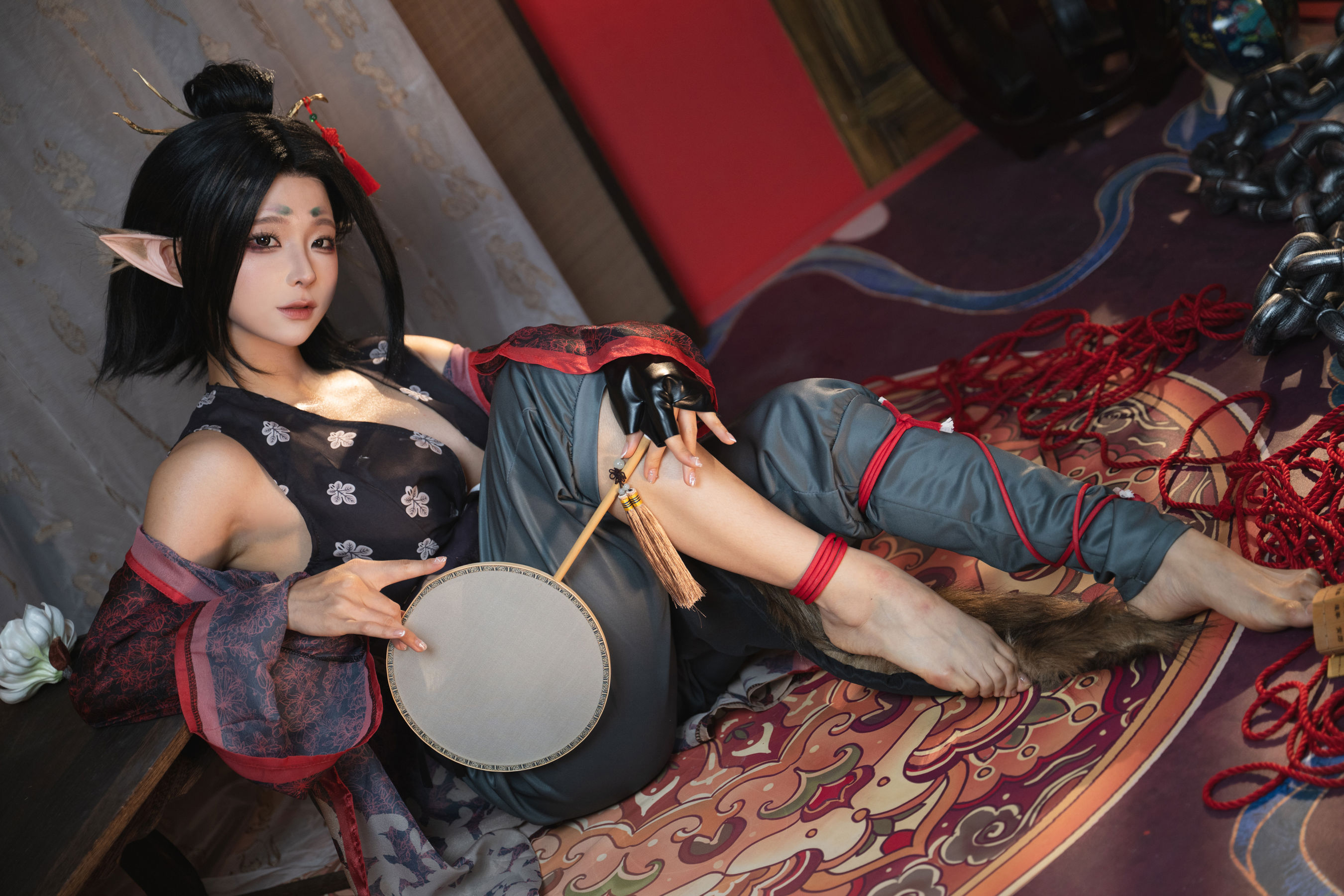 动漫博主蠢沫沫 - 黑神话 萍萍  第10张