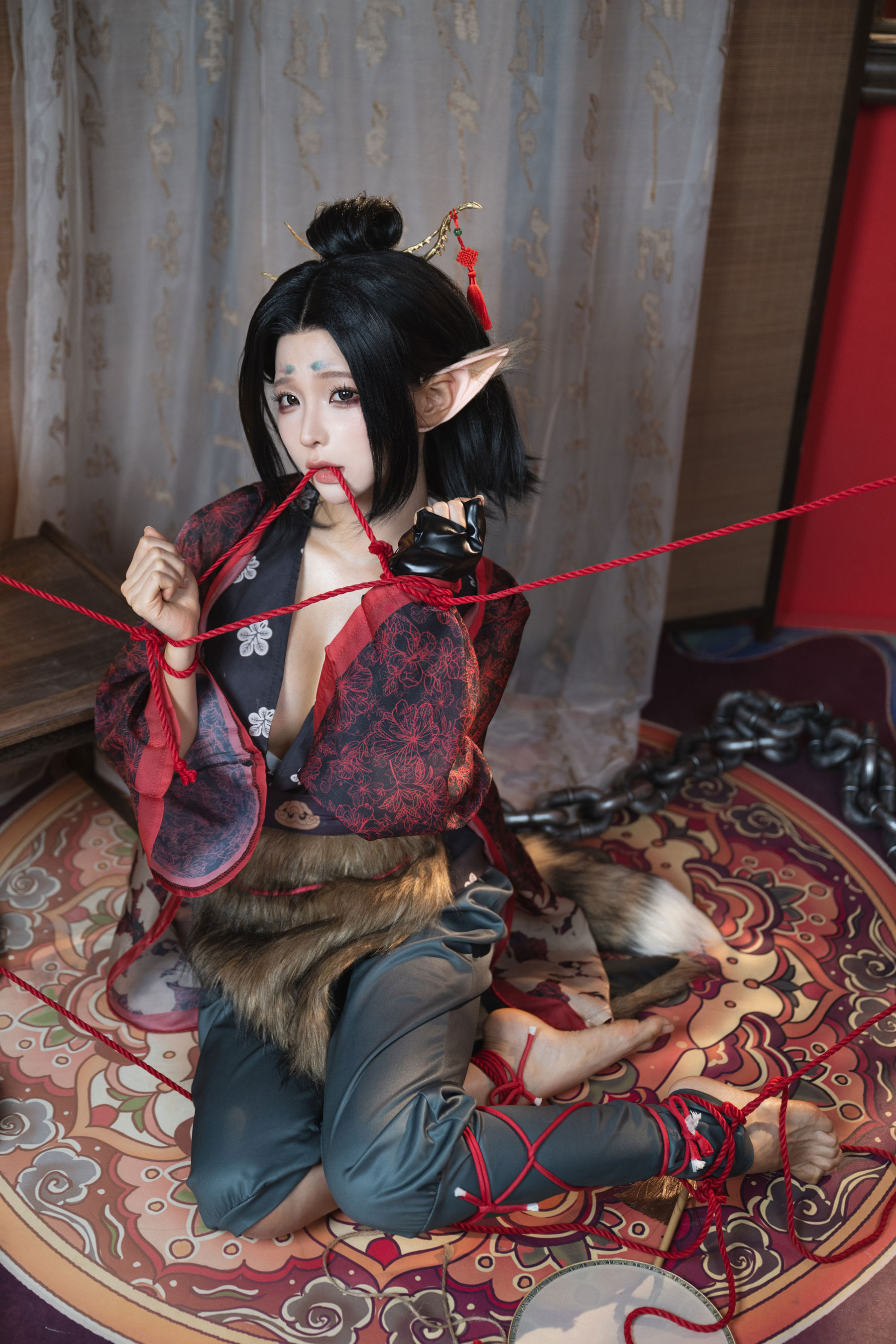 动漫博主蠢沫沫 - 黑神话 萍萍  第23张