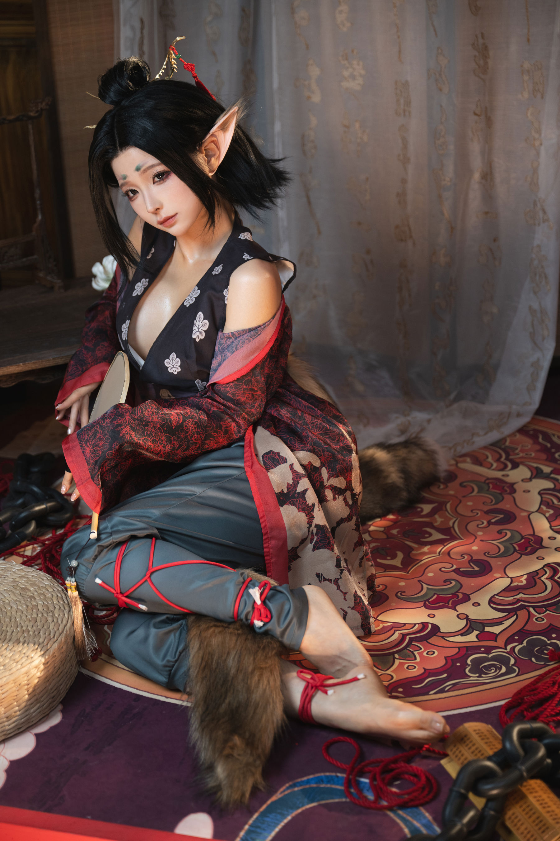 动漫博主蠢沫沫 - 黑神话 萍萍  第9张