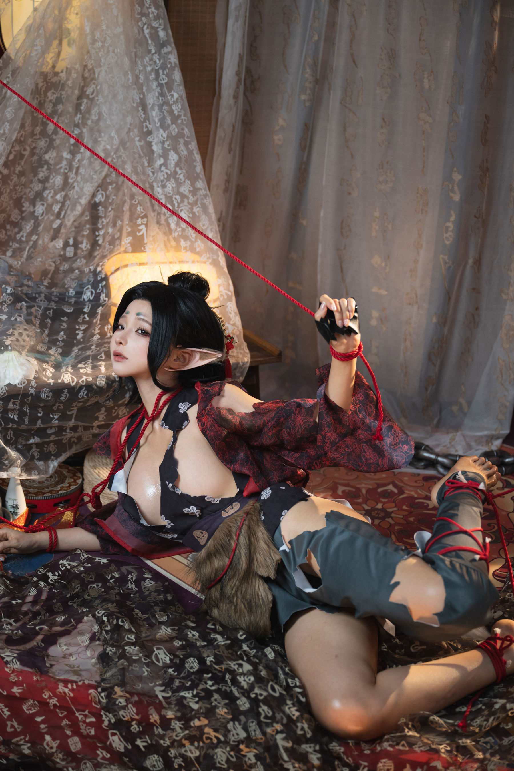 动漫博主蠢沫沫 - 黑神话 萍萍  第47张