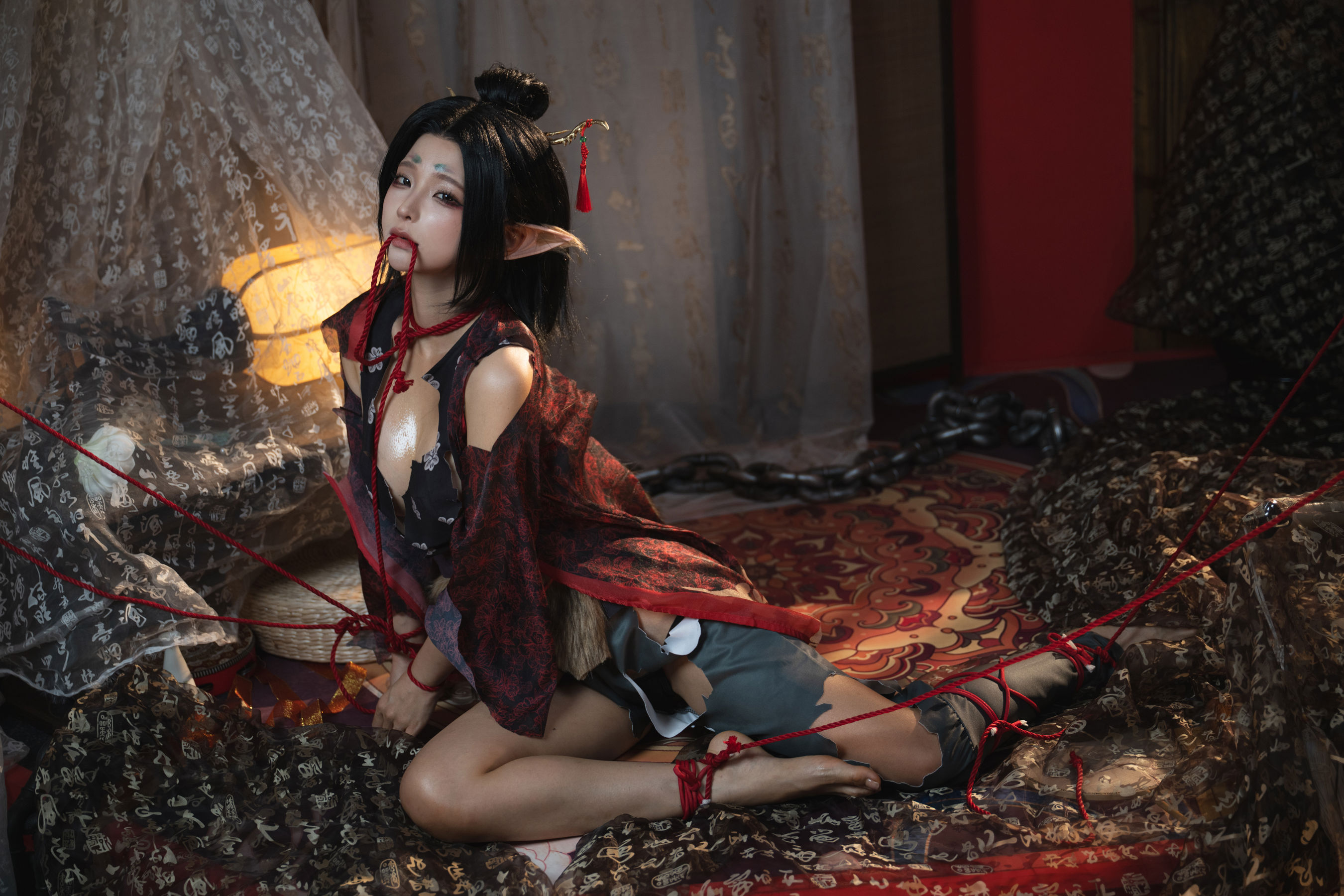 动漫博主蠢沫沫 - 黑神话 萍萍  第65张