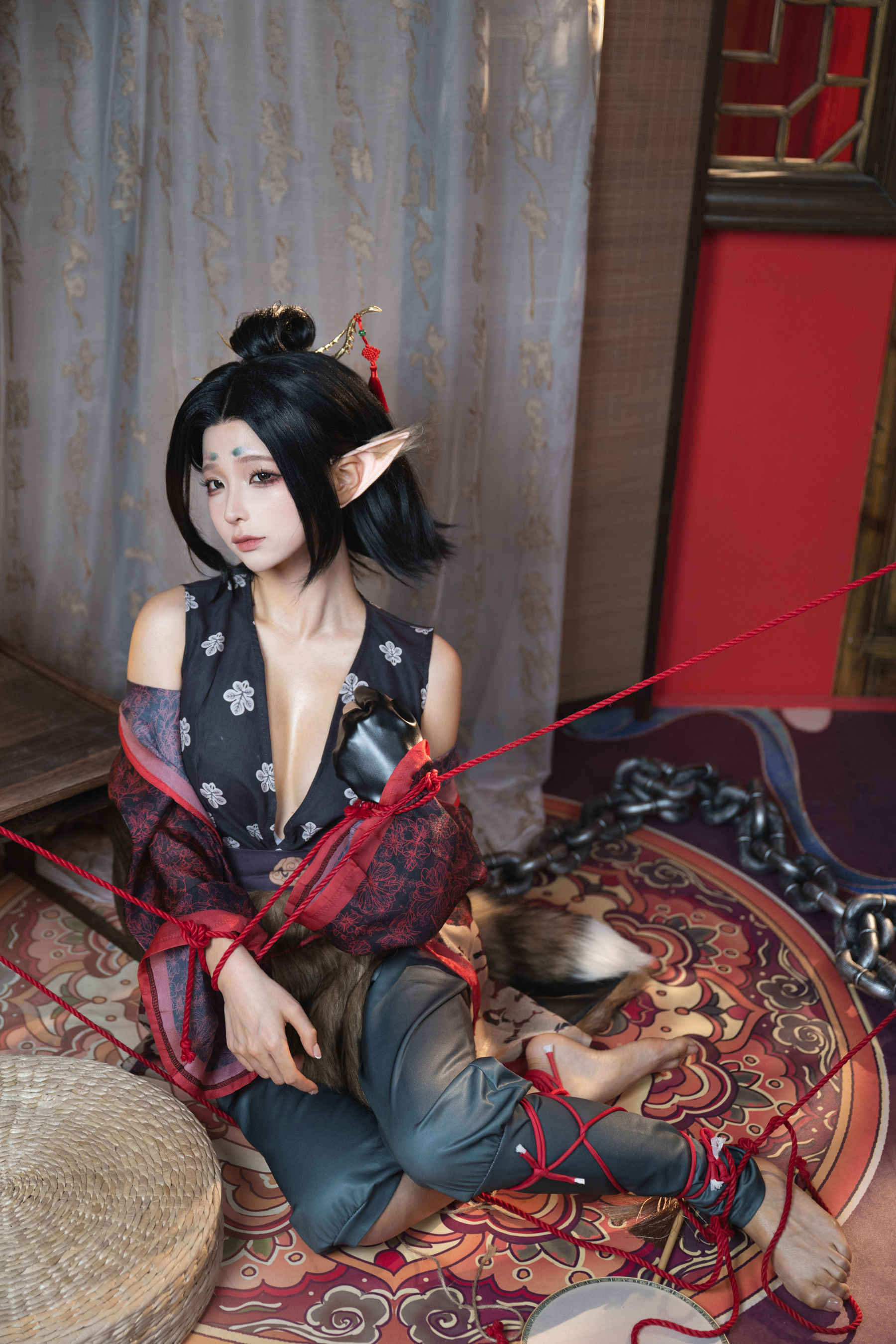 动漫博主蠢沫沫 - 黑神话 萍萍  第21张