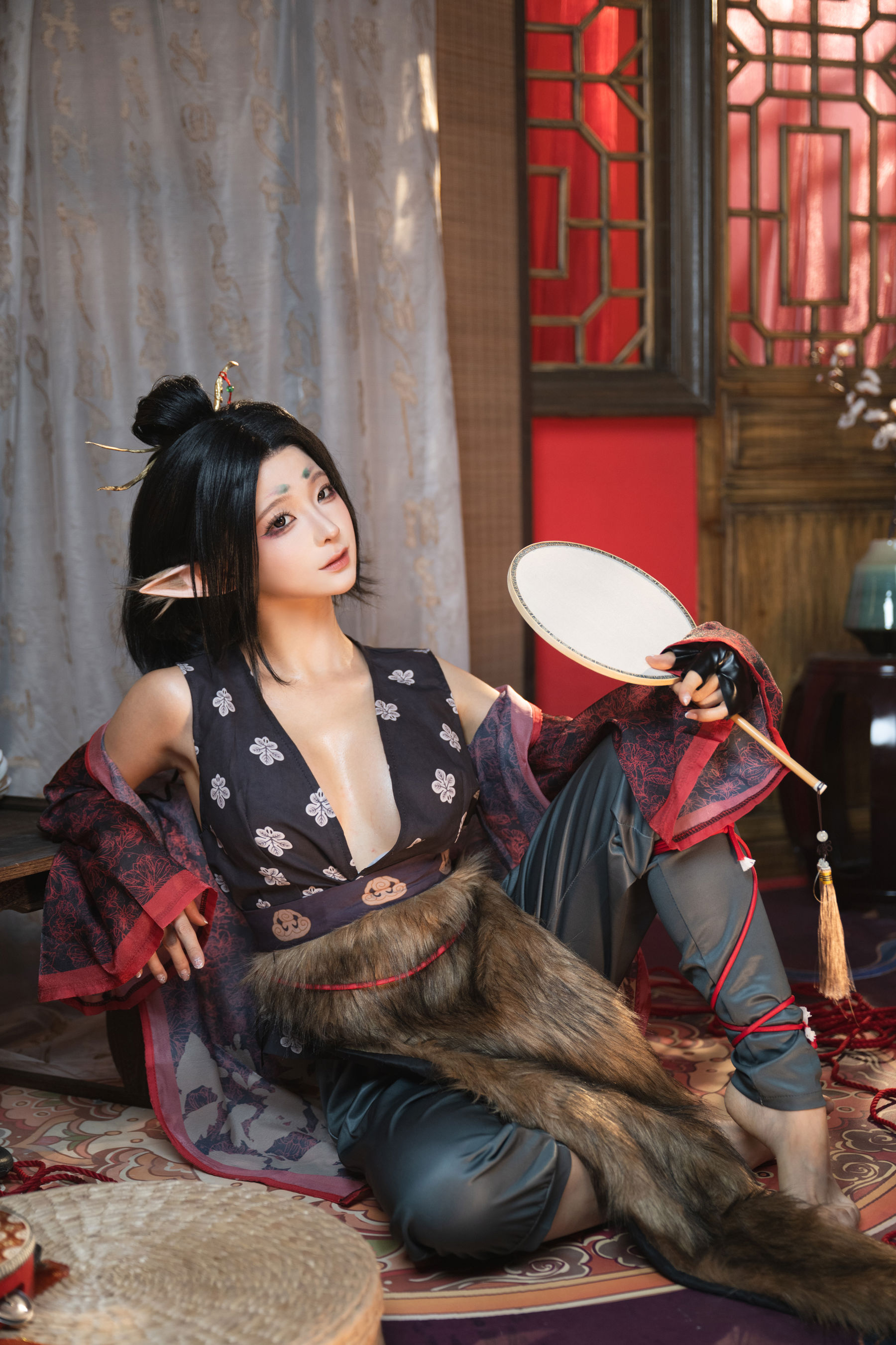 动漫博主蠢沫沫 - 黑神话 萍萍  第4张