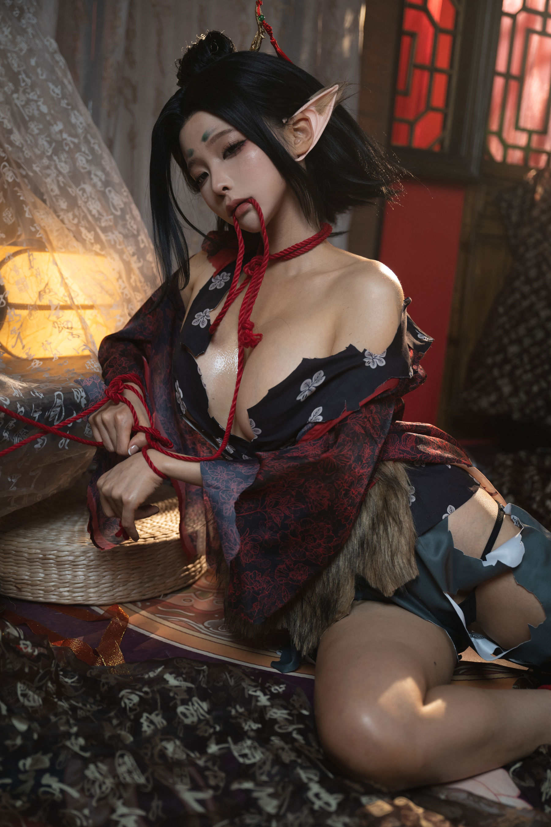 动漫博主蠢沫沫 - 黑神话 萍萍  第67张