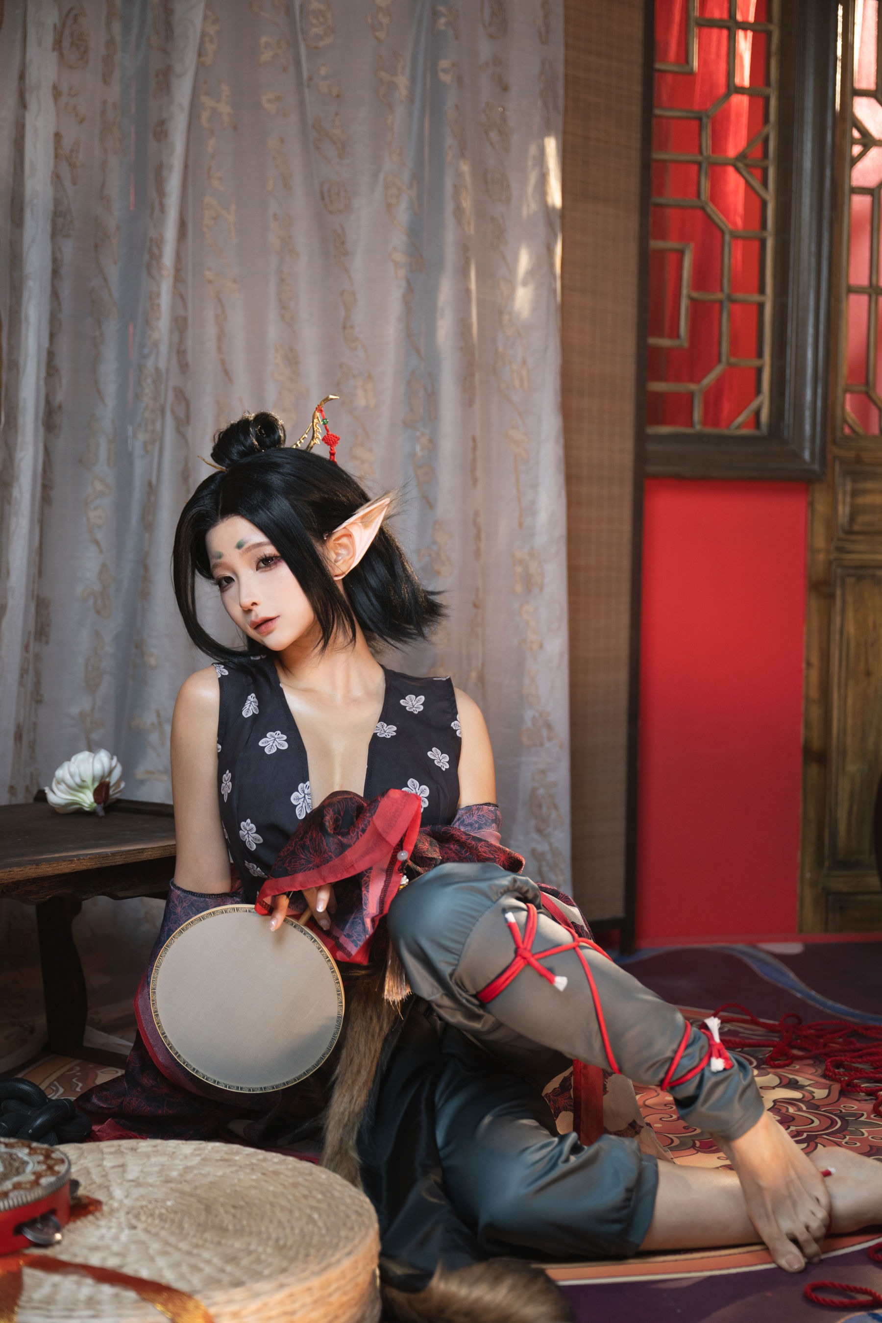 动漫博主蠢沫沫 - 黑神话 萍萍  第3张