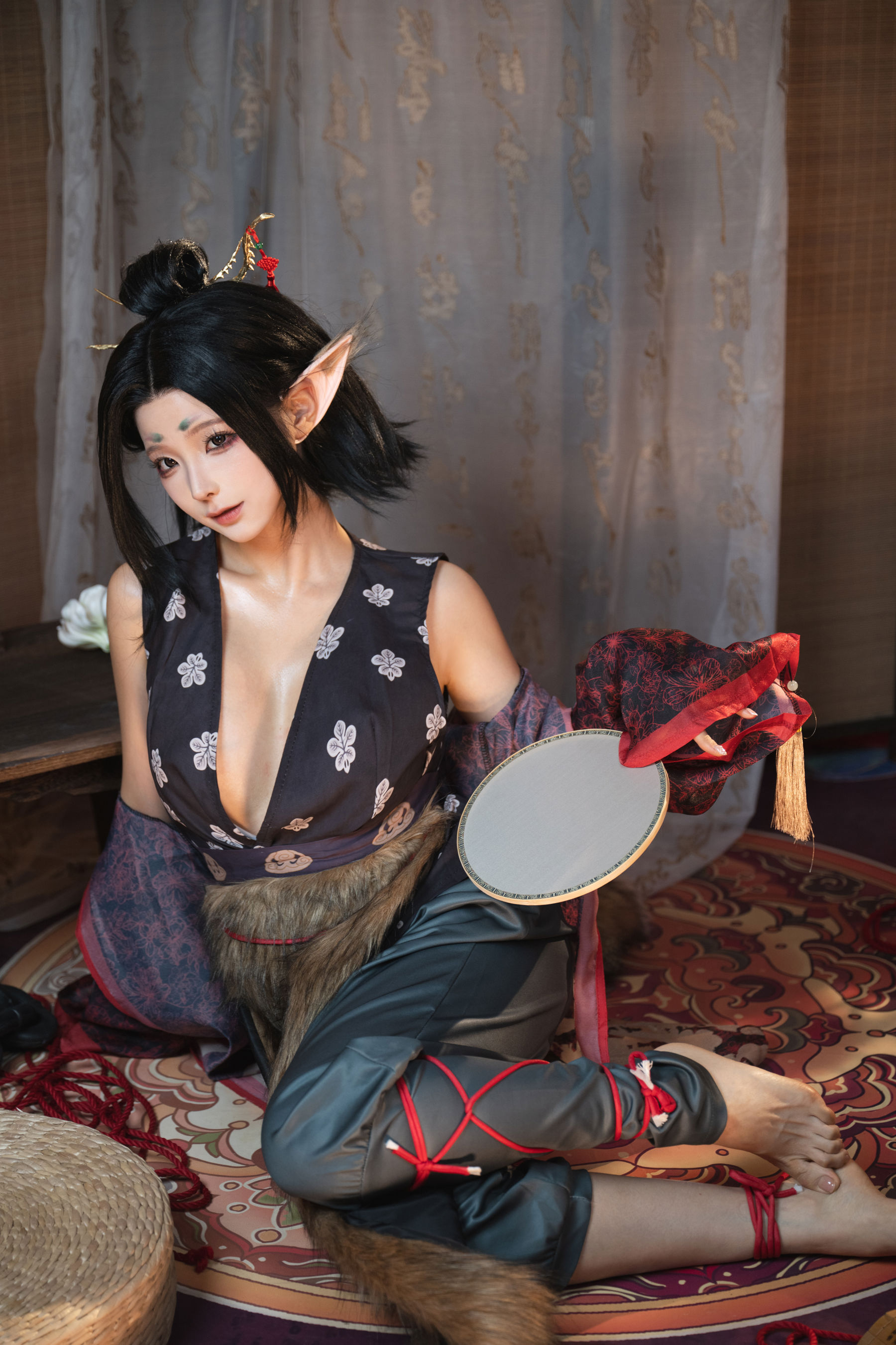 动漫博主蠢沫沫 - 黑神话 萍萍  第2张