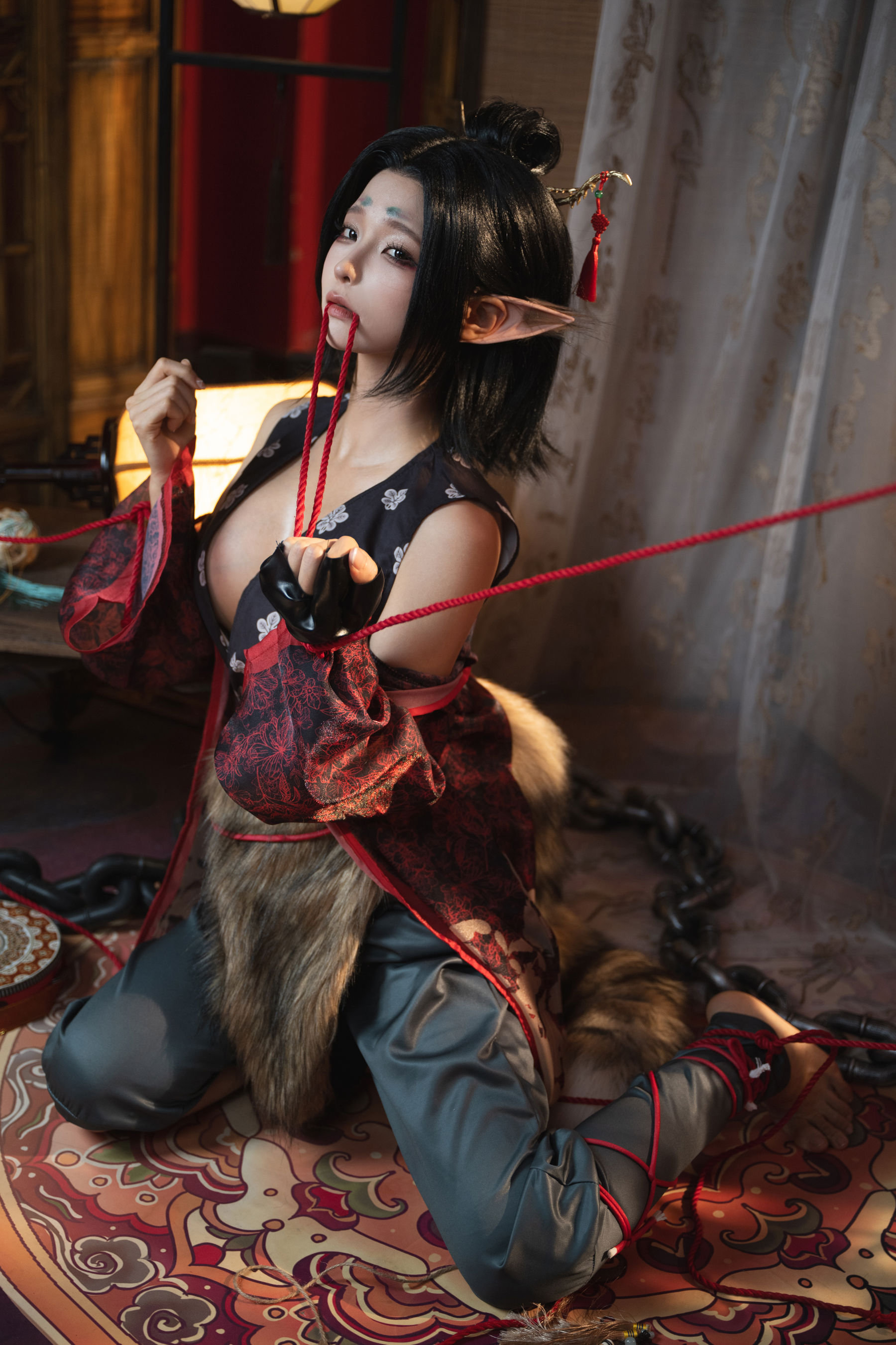 动漫博主蠢沫沫 - 黑神话 萍萍  第25张